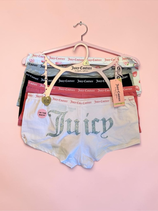 Juicy Couture Other - 🫶🏻 Juicy Couture Glitter Logo Boyshort Panties
